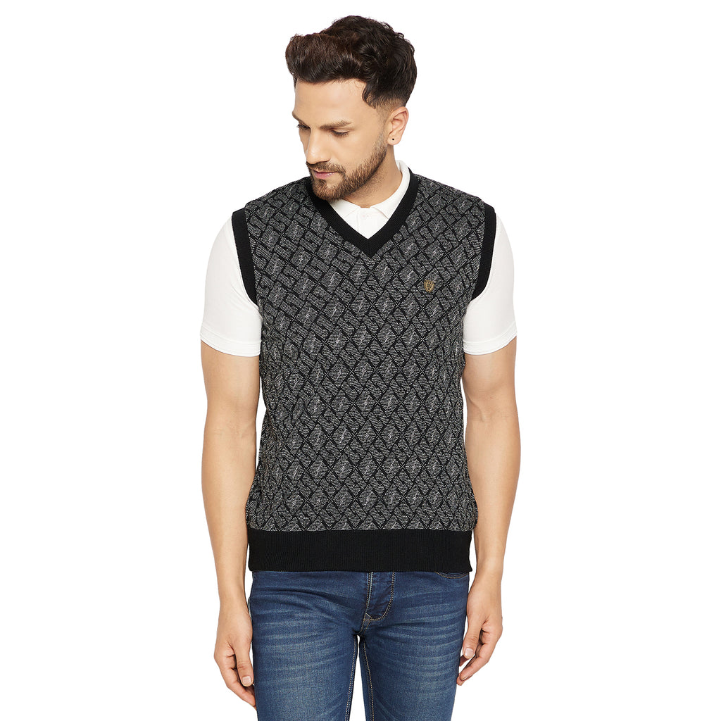 Duke Urban Men Sleeveless Reversible Sweater (SDS2042)