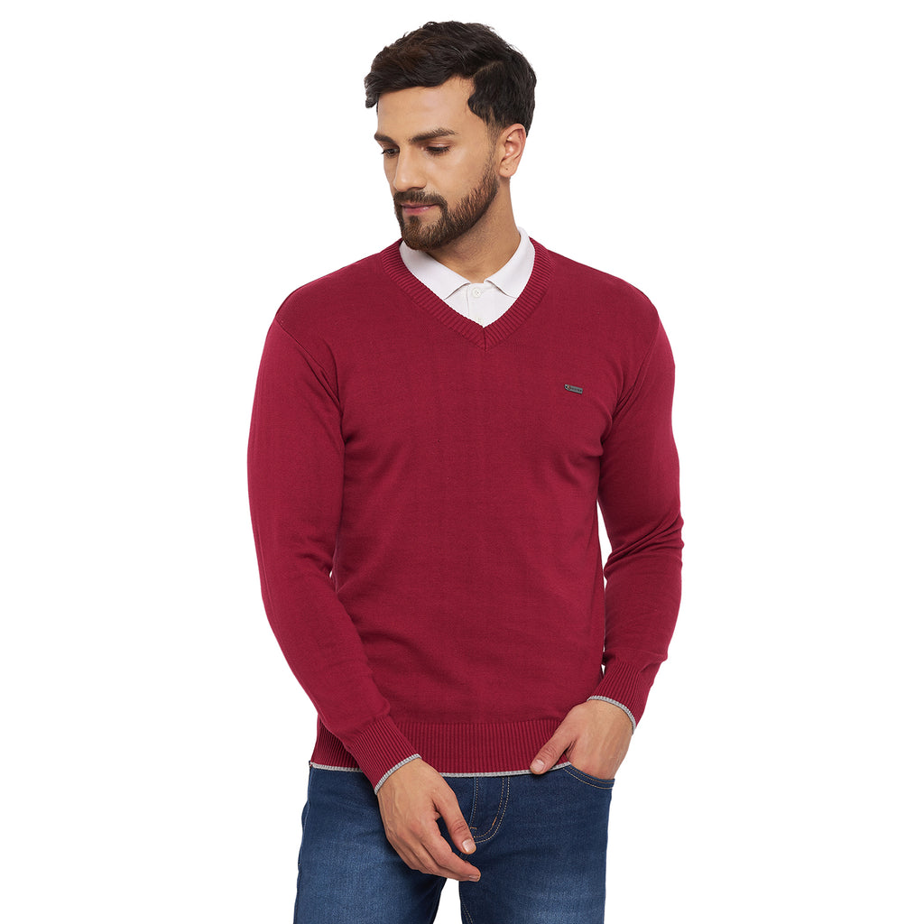 Duke Urban Men Full Sleeve V Neck Sweater (SDS3000)