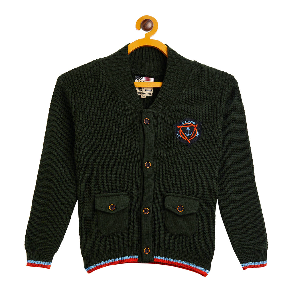 Duke Urban Boys V-Neck Sweater (SDS3580)