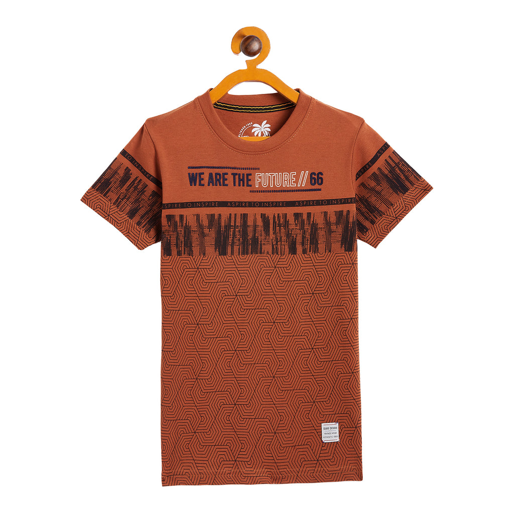 Duke Urban Boys Half Sleeve Cotton T-shirt (LF633)