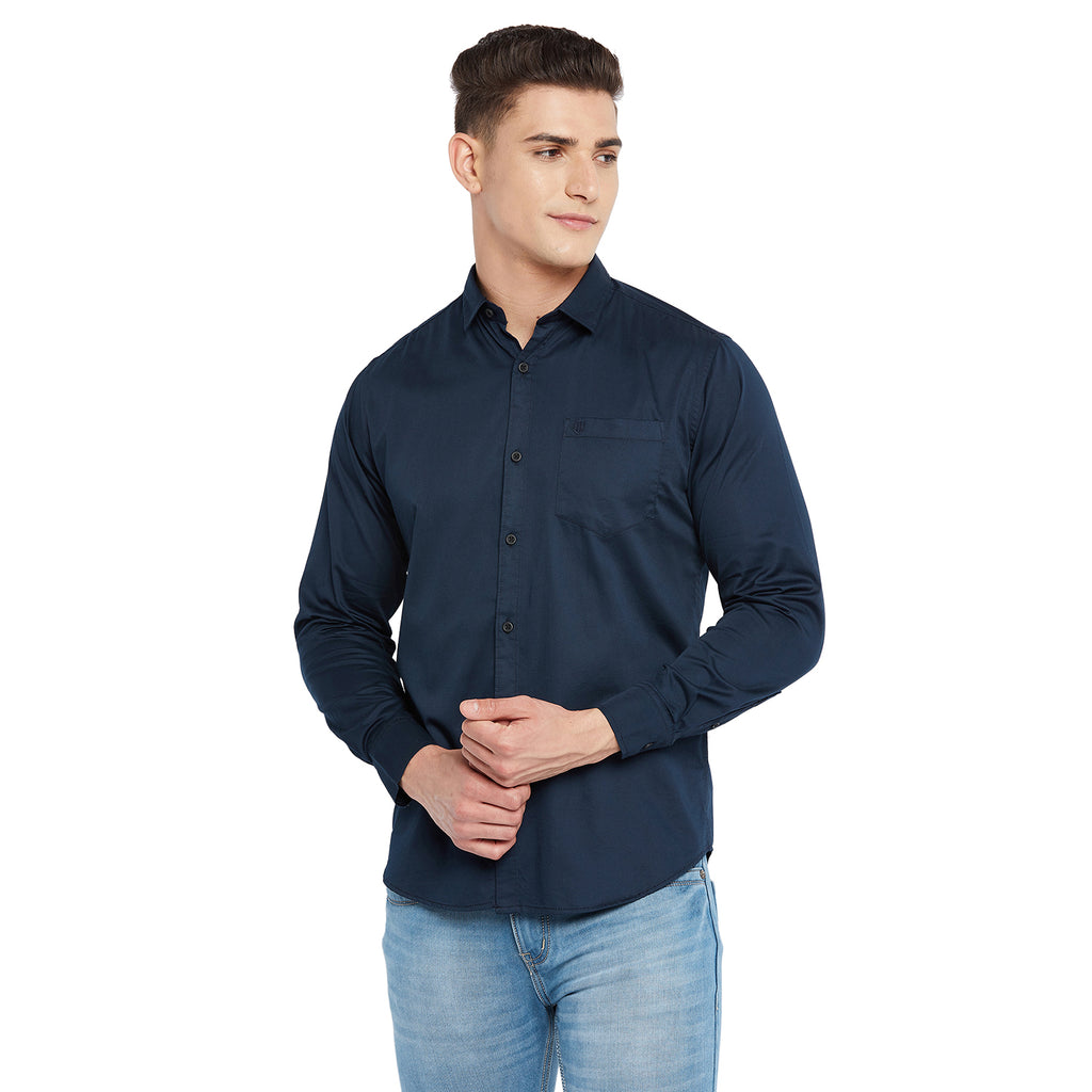 Duke Urban Men Full Sleeve  Cotton Shirt (SDO5SATR)