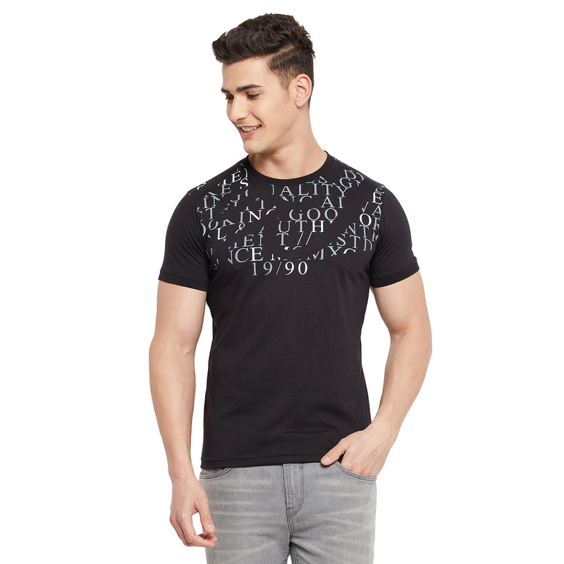 Duke Urban Men Half Sleeve Cotton T-Shirt (LF5205)