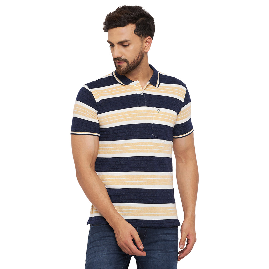 Duke Urban Men Half Sleeve Cotton T-shirt (LF5377)