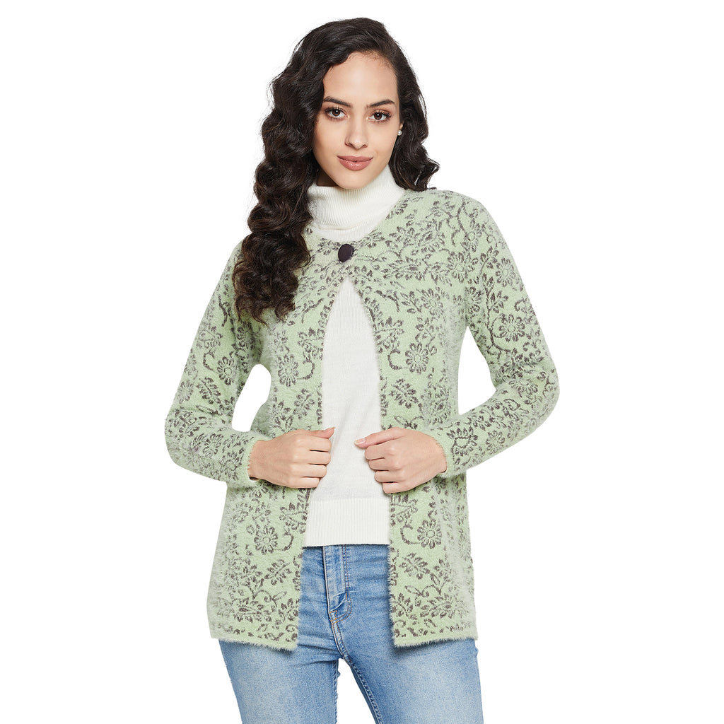Duke Urban Women Full sleeve Round Neck Cardigan (SDS1132)