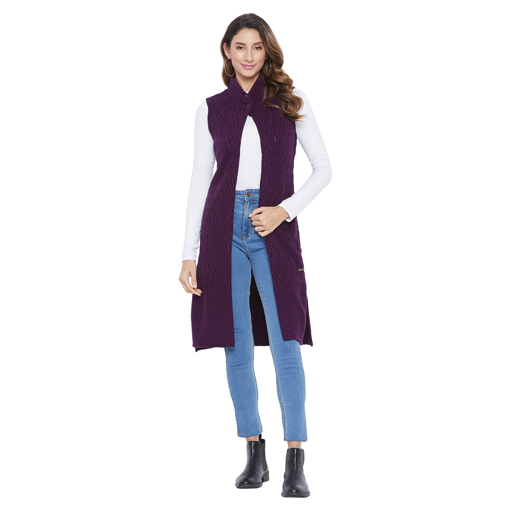 Duke Urban Women Sleeveless Shrug (SDS955)