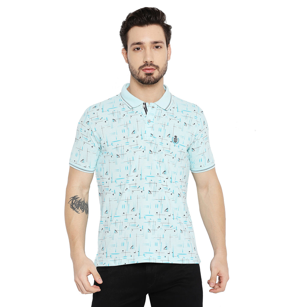 Duke Urban Men Half Sleeve Cotton T-shirt (LF5477)