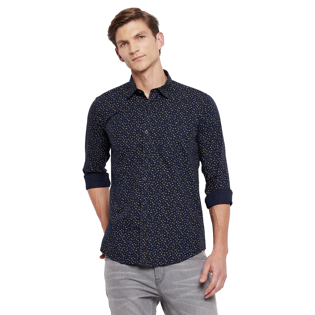 Duke Urban Men Full Sleeve Cotton Shirt (SDO7PRSL)