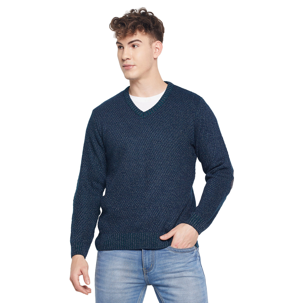 Duke Urban Men V Neck Full Sleeve Sweater (SDS669)