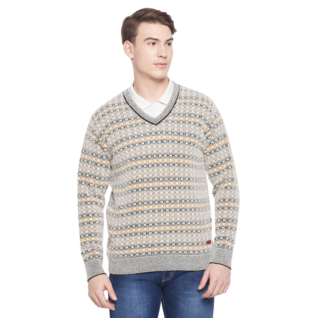 Duke Urban Men Full Sleeve V Neck Sweater (SDS2064)