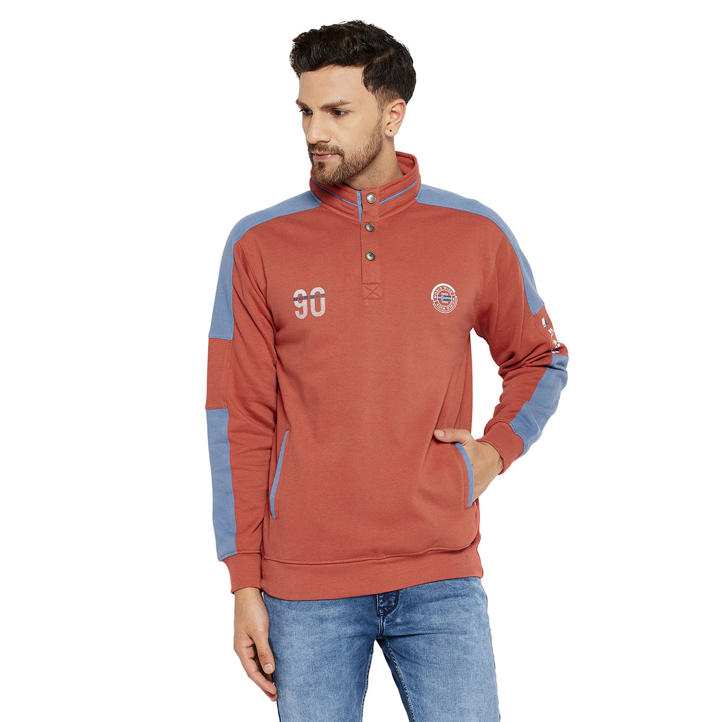 Duke Urban Men Collared Sweatshirt (LF6129)