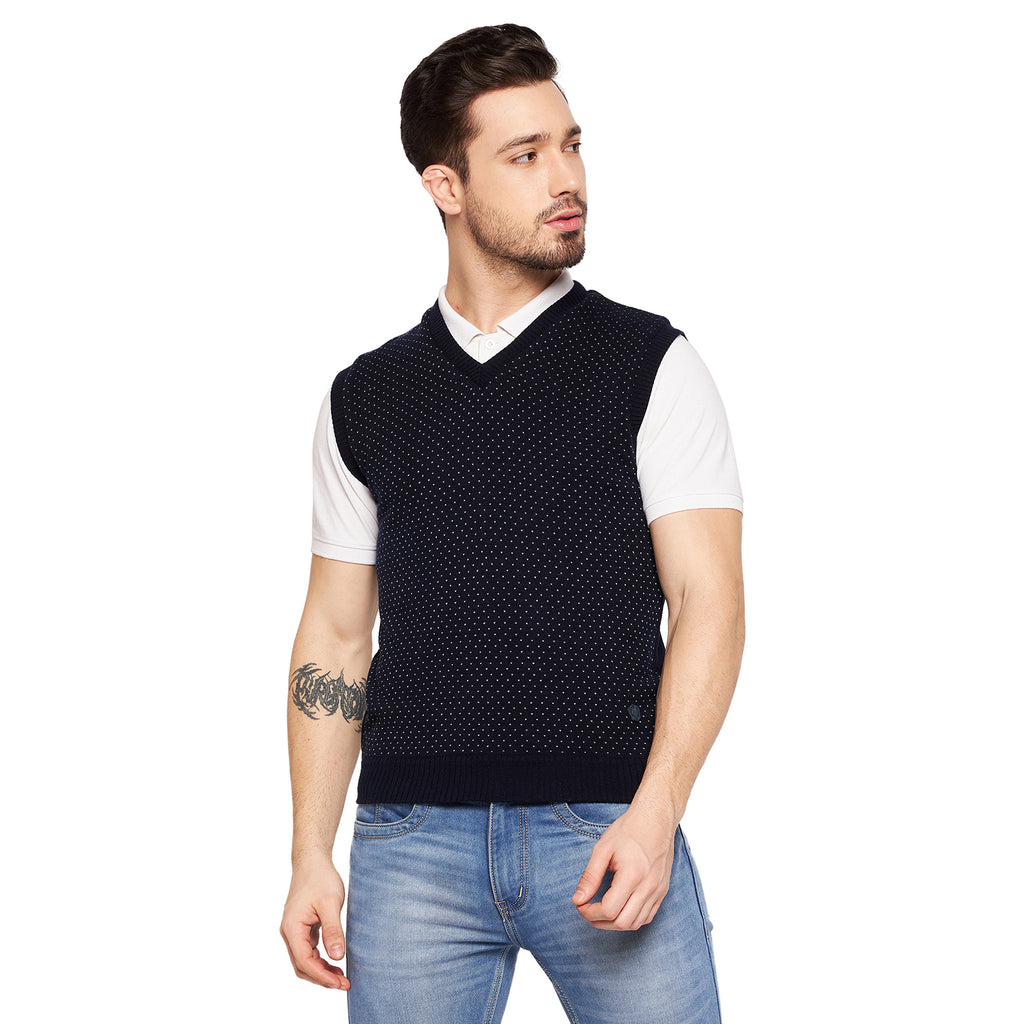 Duke Urban Men Sleeveless Reversible Sweater (SDS2040)