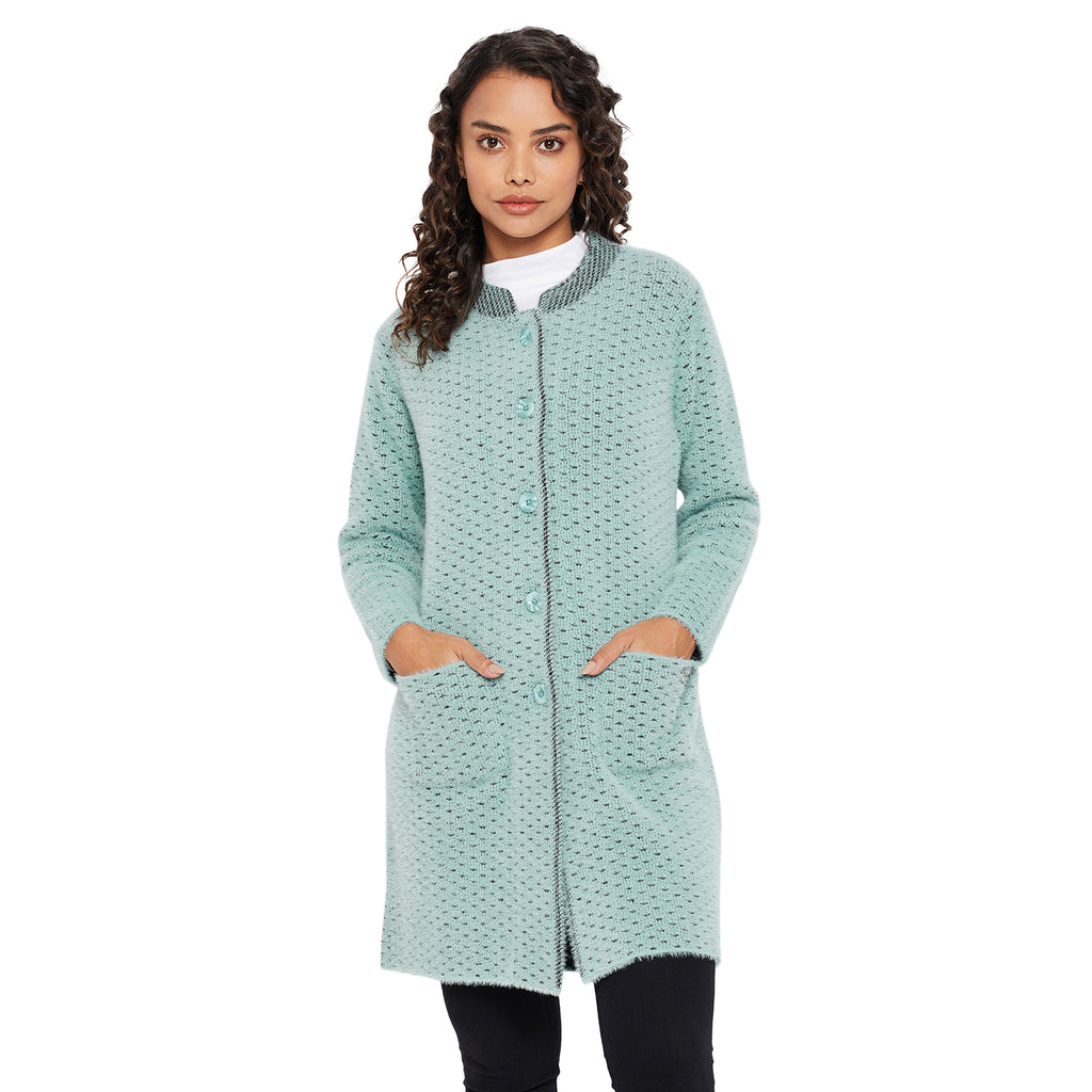 Duke Urban Women Round Neck Cardigan  (SDS1087)