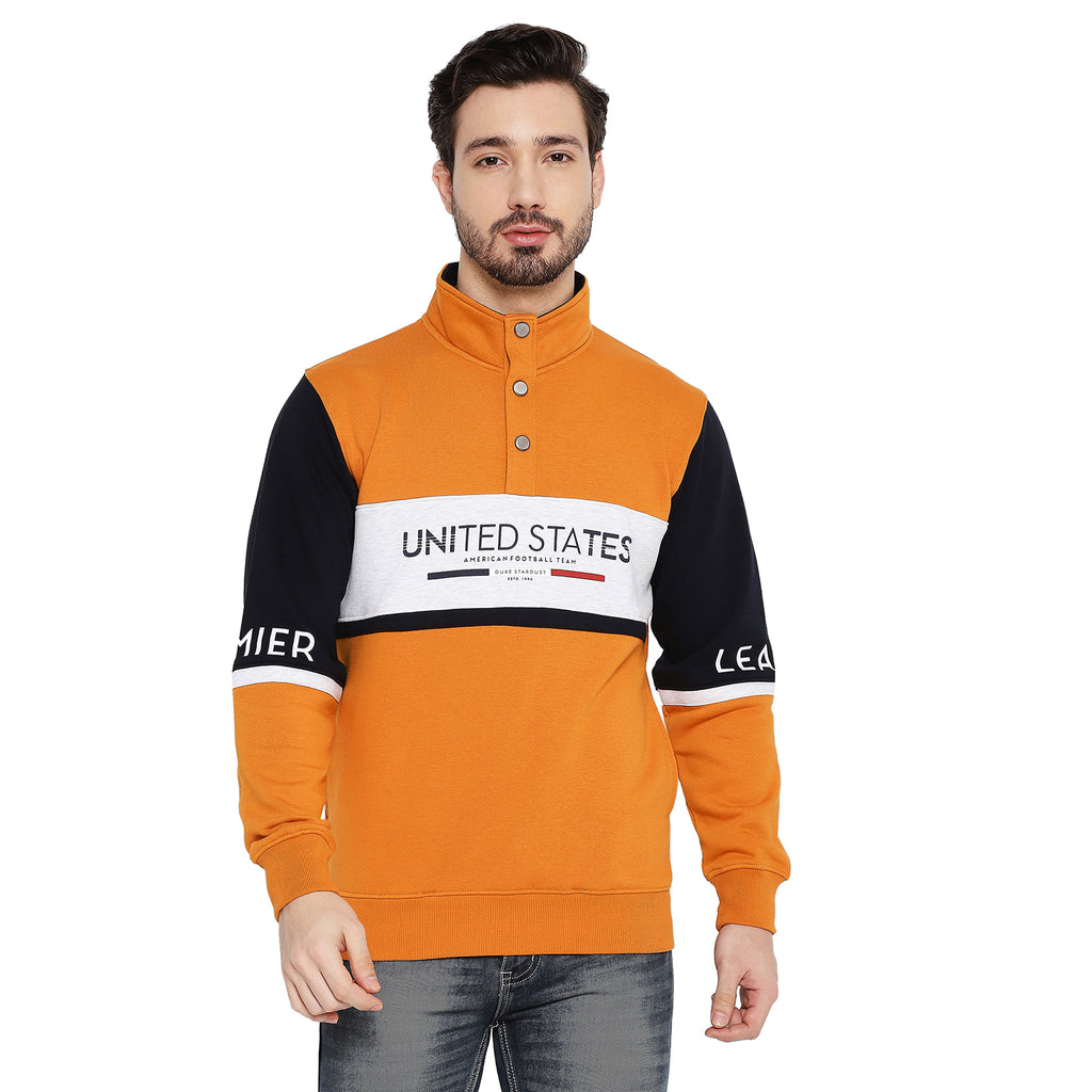 Duke Urban Men Collared Sweatshirt (LF6112)