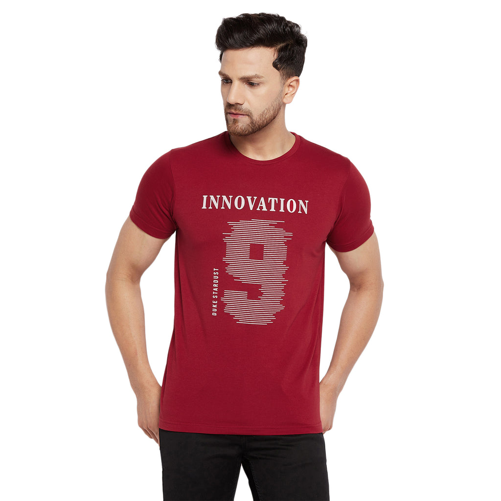 Duke Urban Men Half Sleeve Cotton T-shirt (ONSDVP39)