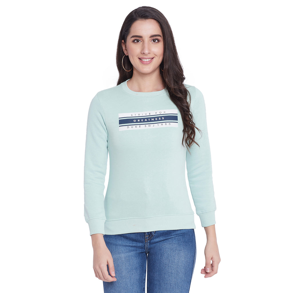 Duke Urban Women Round Neck Sweatshirt (LFX785)