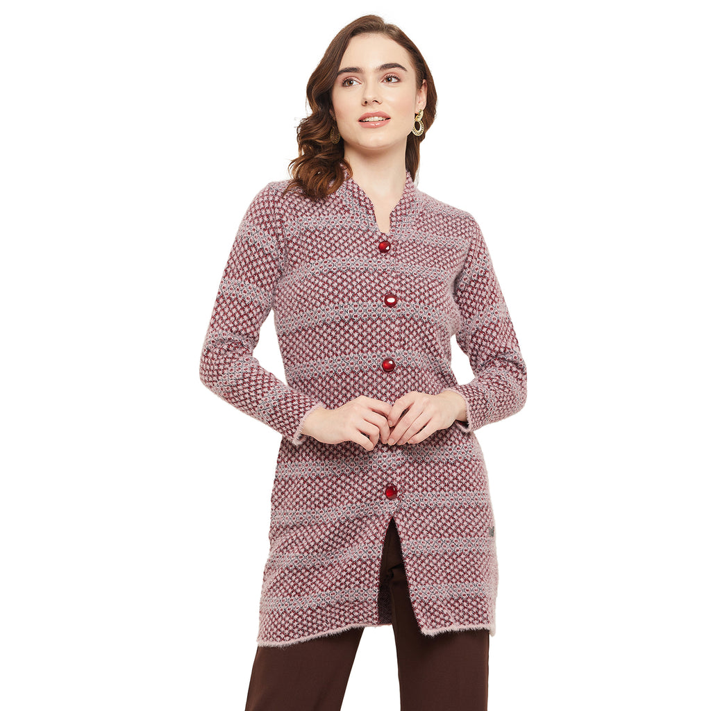Duke Urban Women Self Design Cardigan (SDS1095)