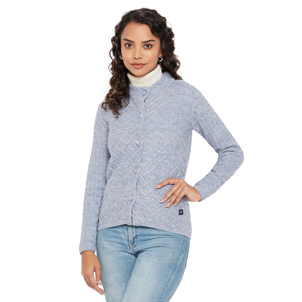Duke Urban Women Round Neck Cardigan  (SDS1046)