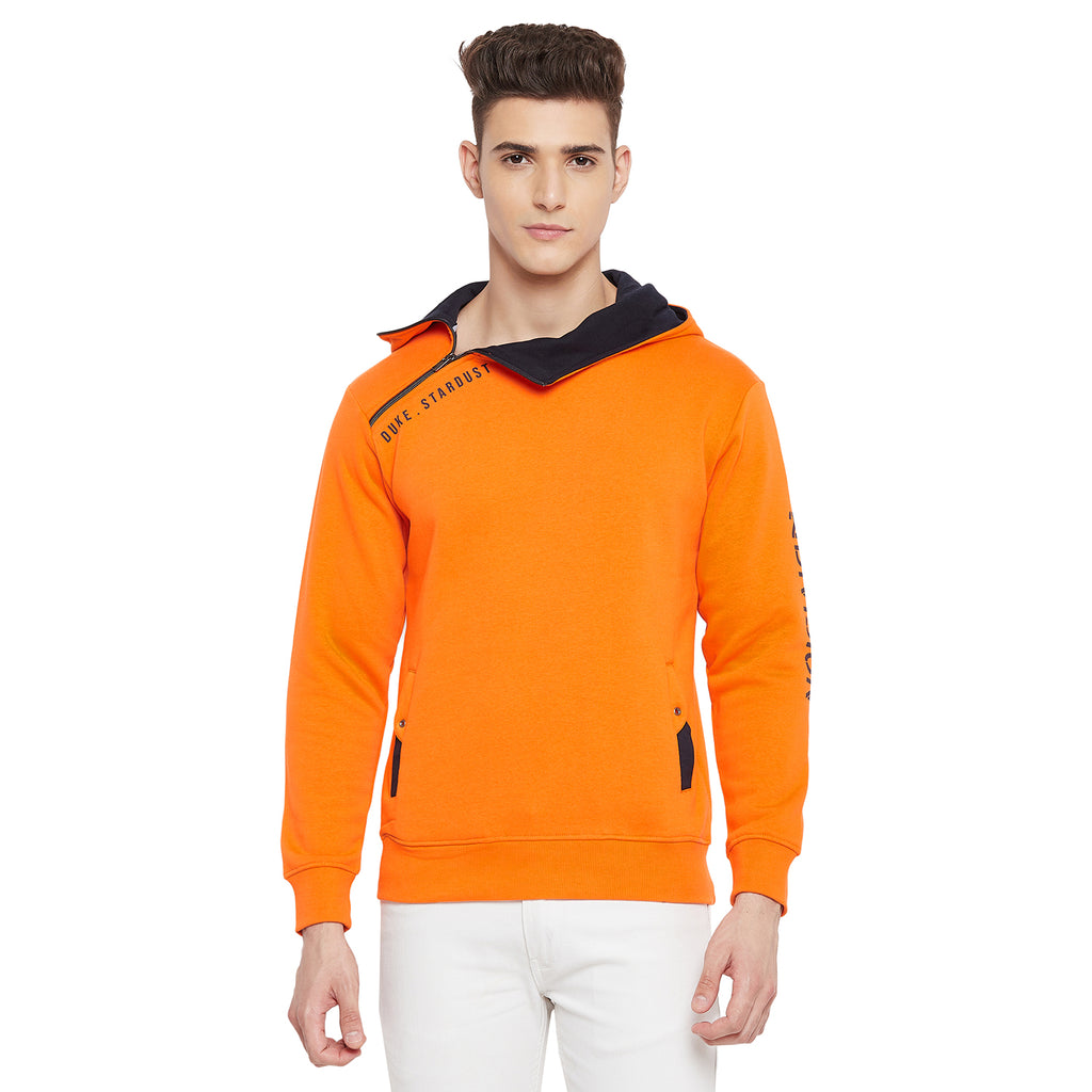 Duke Urban Men Asymmetric Neck Sweatshirt (MLF3801)