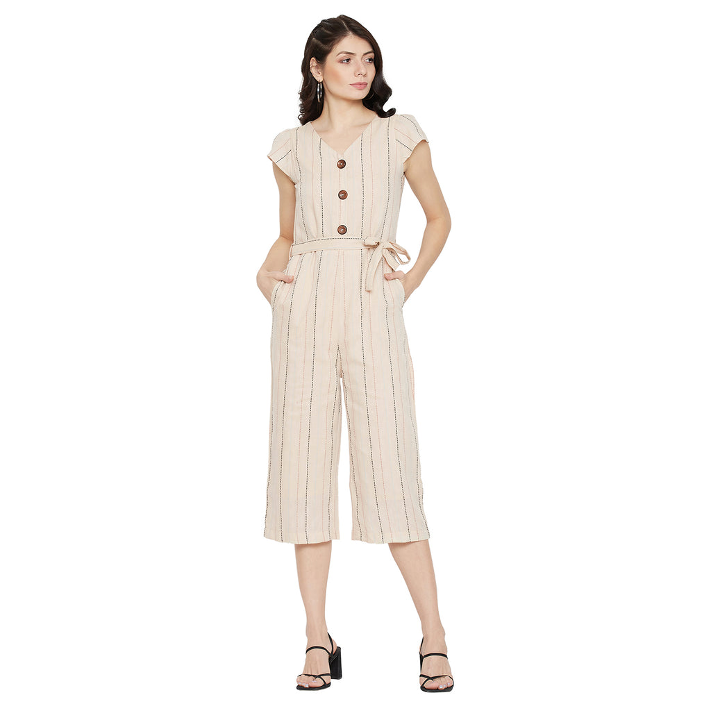 Duke Urban Women Striped Jumpsuit (SDX3501)