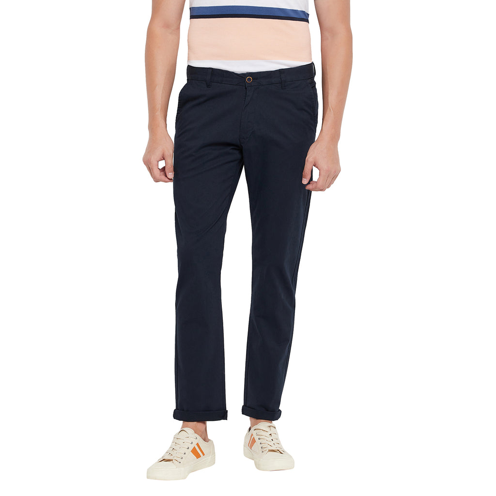 Duke Urban Men Expendable Waist Slim Fit Trousers (SDT4513E)