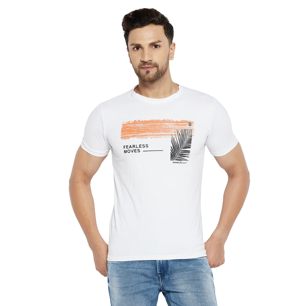 Duke Urban Men Half Sleeve Cotton T-shirt (LF5731)