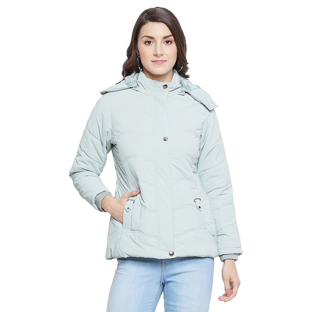 Duke Urban Women Full Sleeve Quilted Jacket (SDZ6713)