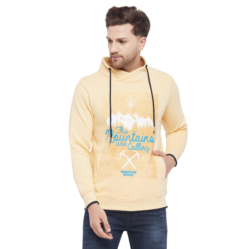 Duke Urban Men Cowl Neck Sweatshirt (LF3853)