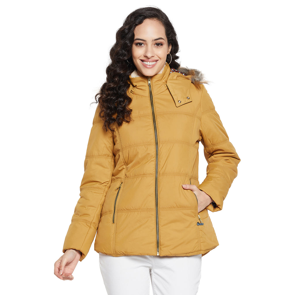 Duke Urban Women Full sleeve Hooded Jacket (SDZ1925)