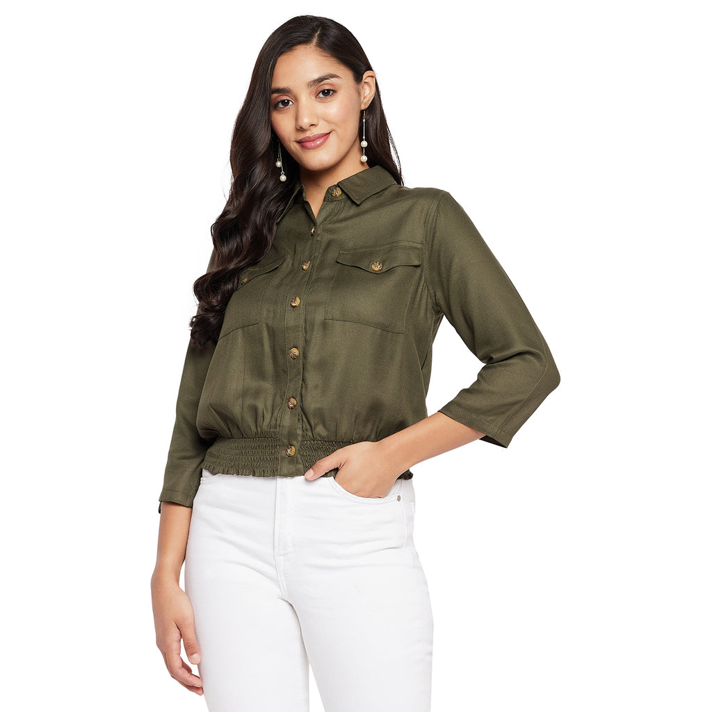 Duke Stardust Ladies Crop Shirt (SDX3805)