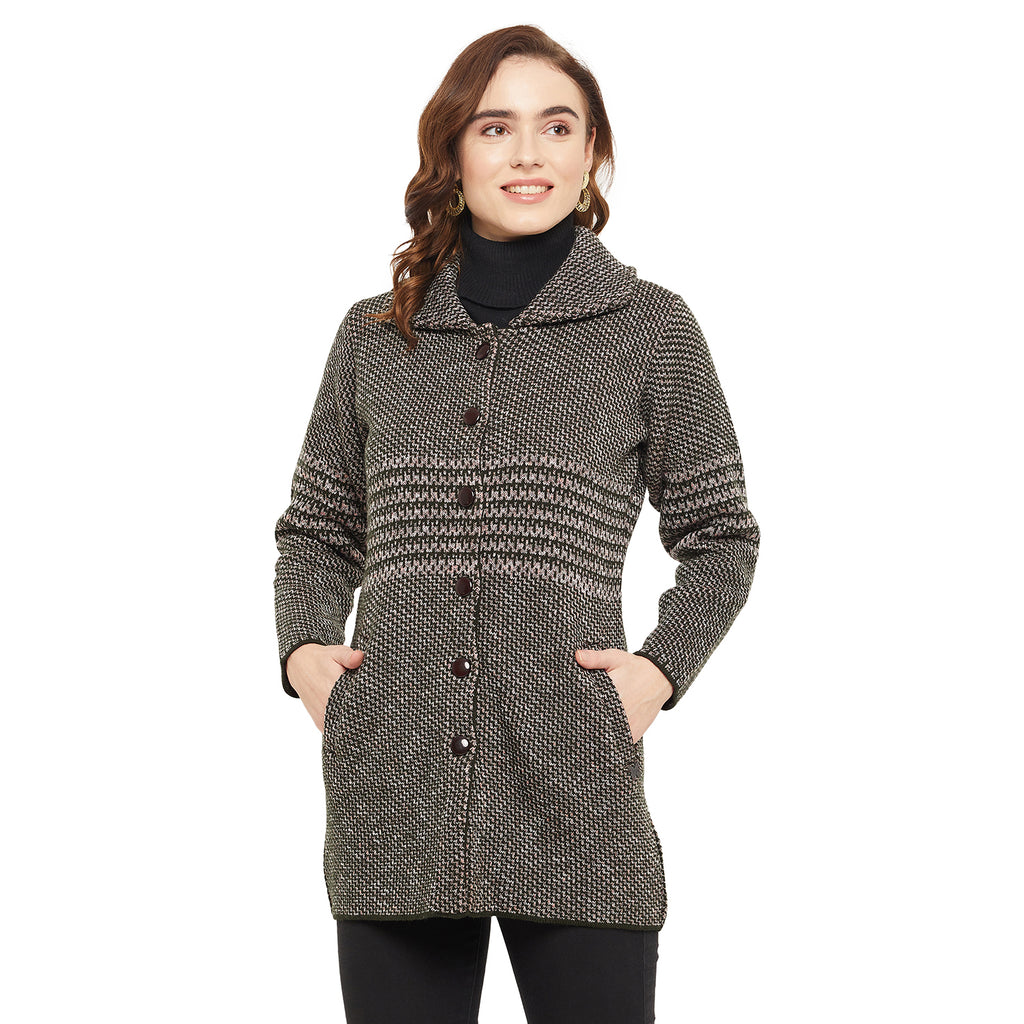 Duke Urban Women Self Design Cardigan (SDS1112)