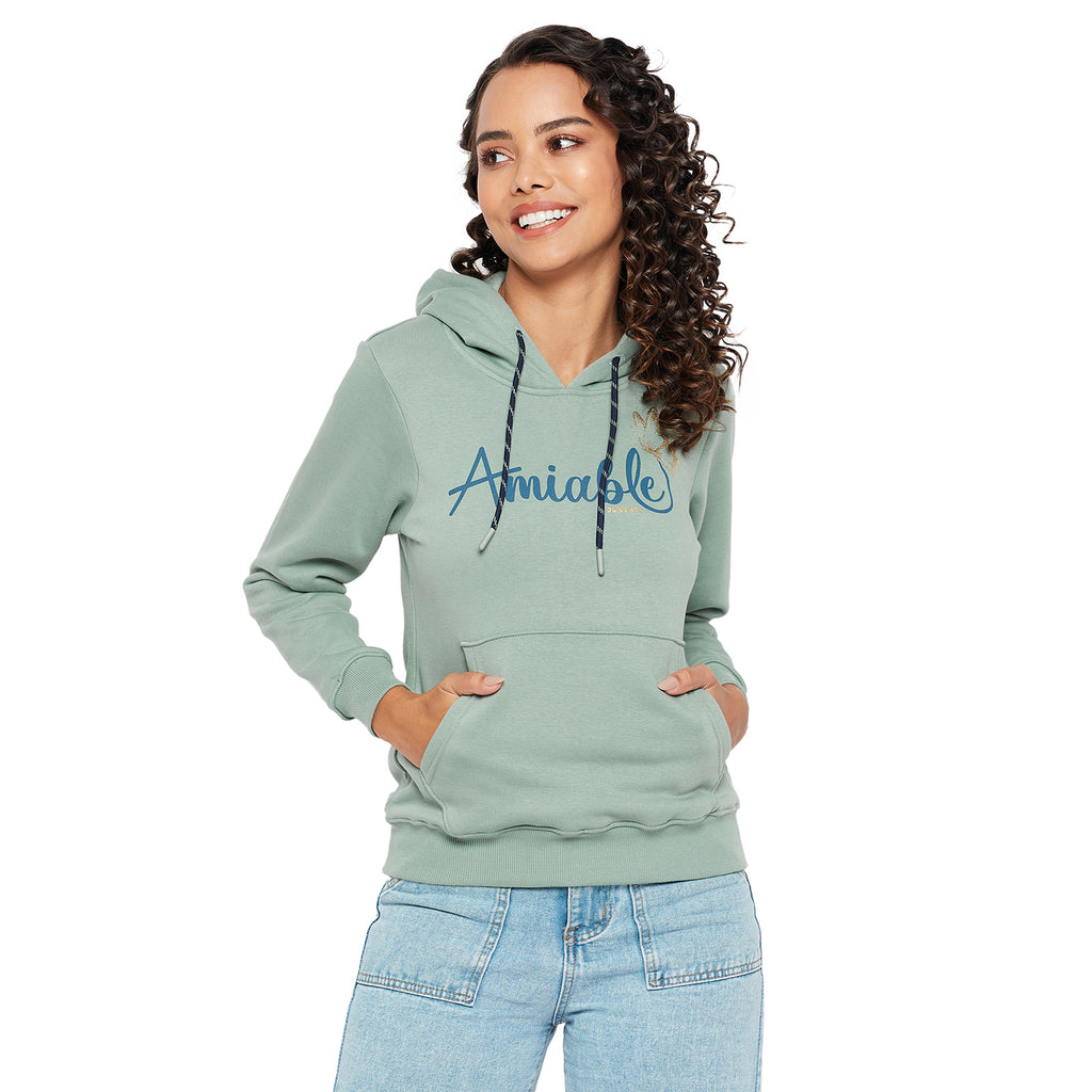 Duke Urban Women Hooded Neck Sweatshirt (LFX871)