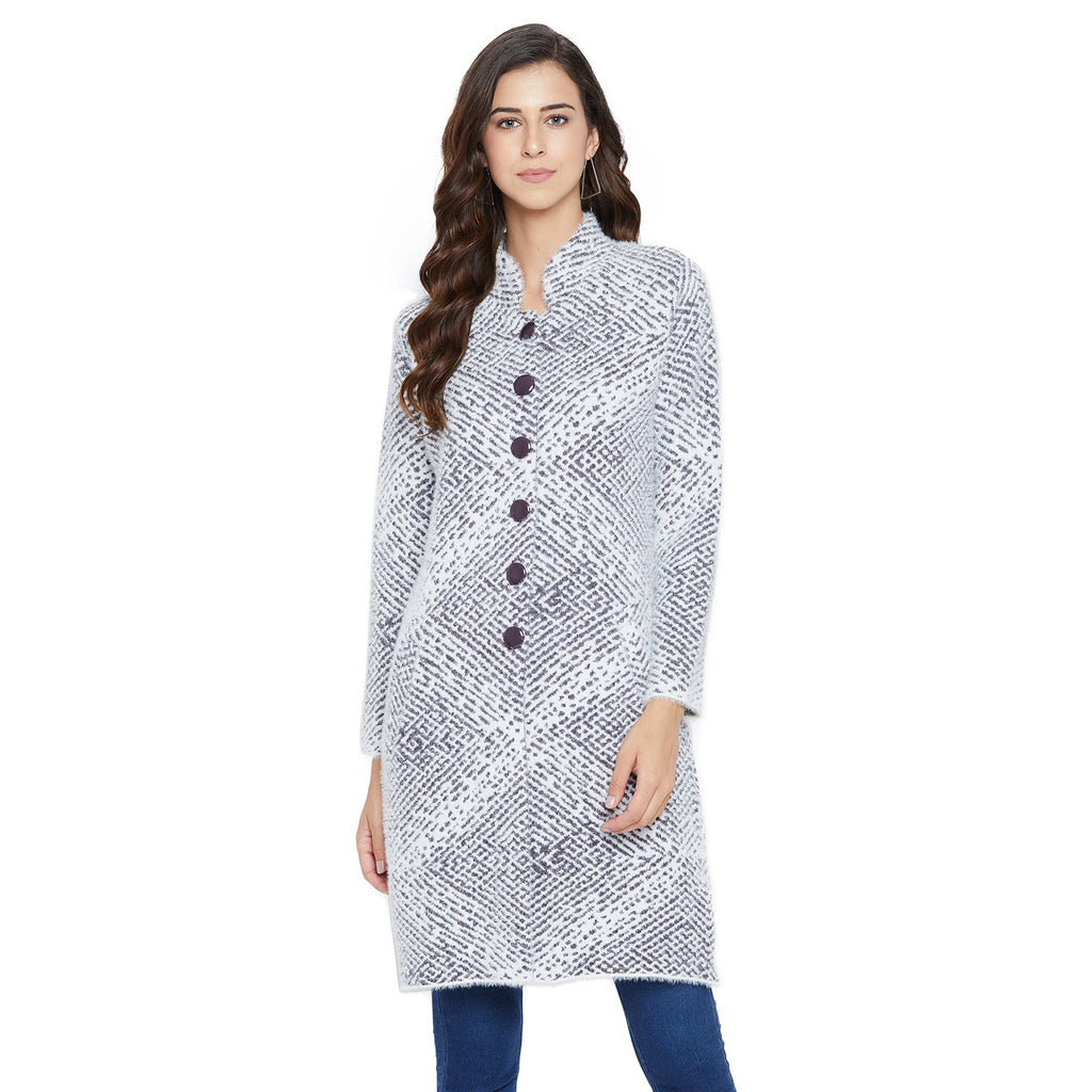 Duke Urban Women Full Sleeve Long Cardigan (SDS974)