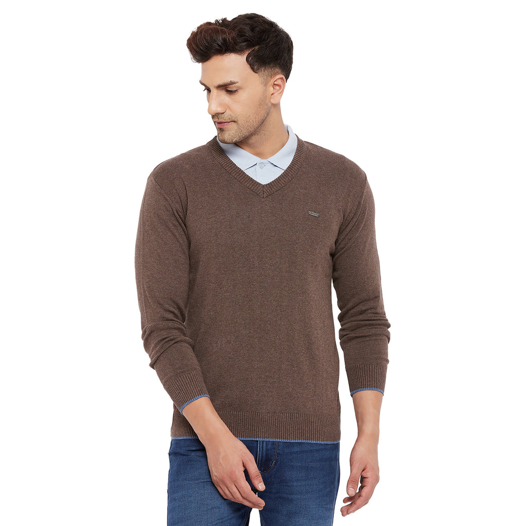 Duke Urban Men Full Sleeve V Neck Sweater (SDS3000)