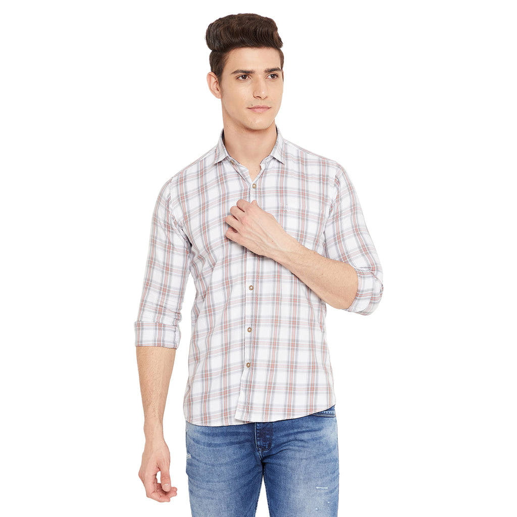 Duke Urban Men Full Sleeve Cotton Shirt (SDO8CKTO)