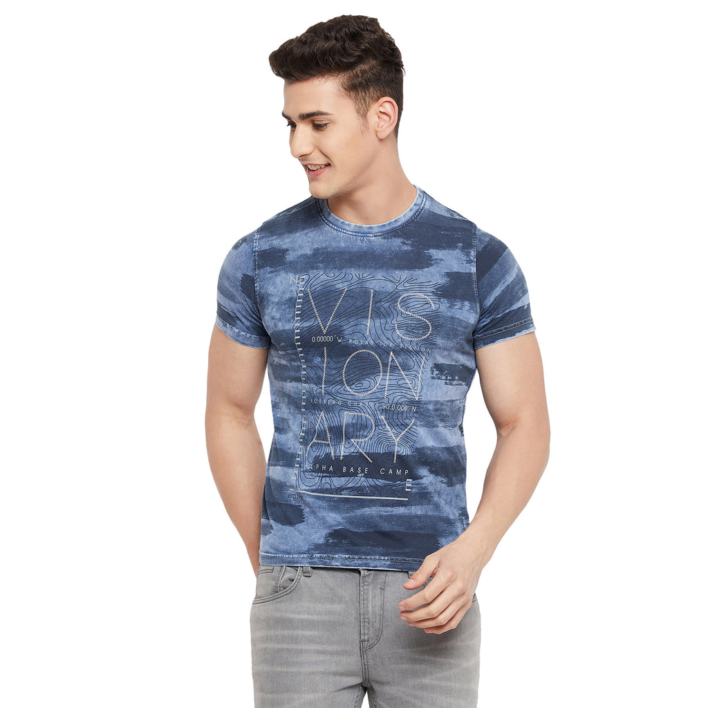 Duke Urban Men Half Sleeve Cotton T-Shirt (LF4611)