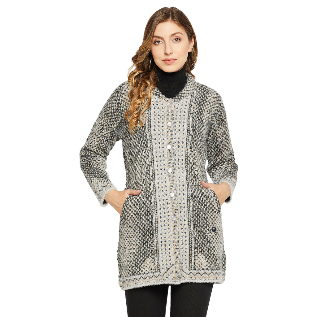 Duke Urban Women Full Sleeve Cardigan (SDS1113)