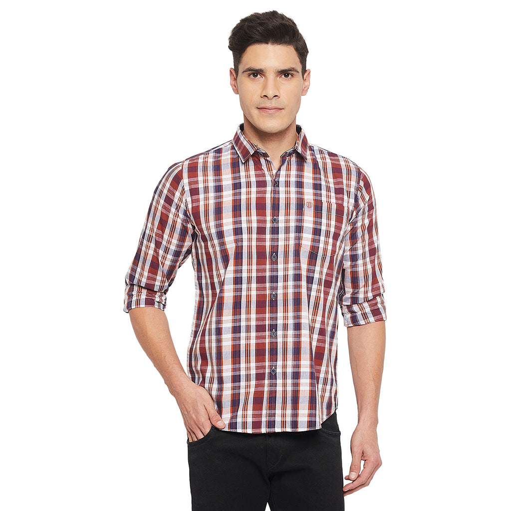 Duke Urban Men Full Sleeve Cotton Shirt (SDO5CKQ)