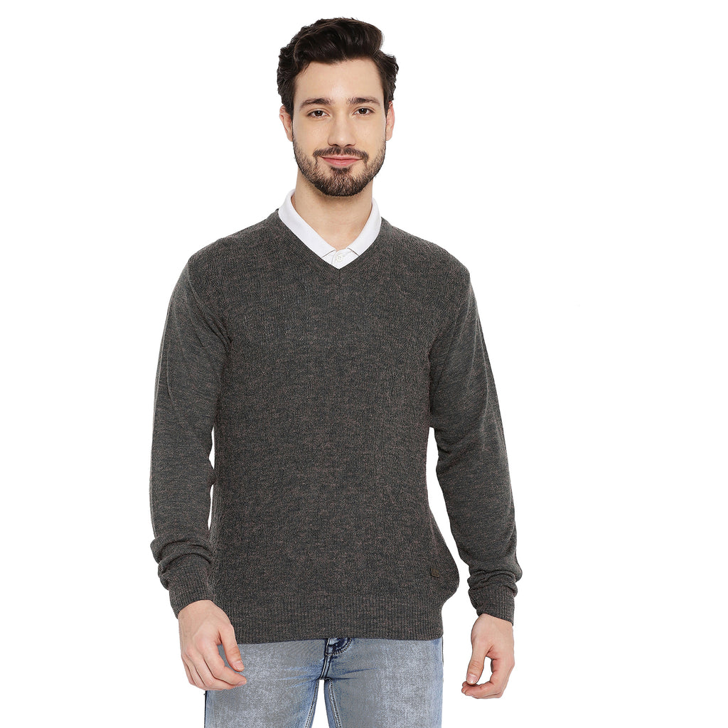Duke Urban Men Full Sleeve V Neck Sweater (SDS2048)