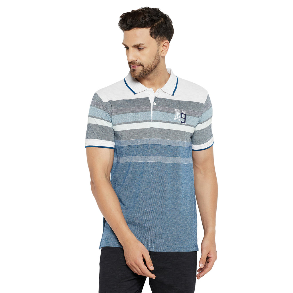 Duke Urban Men Half Sleeve Cotton T-shirt (LF5439)