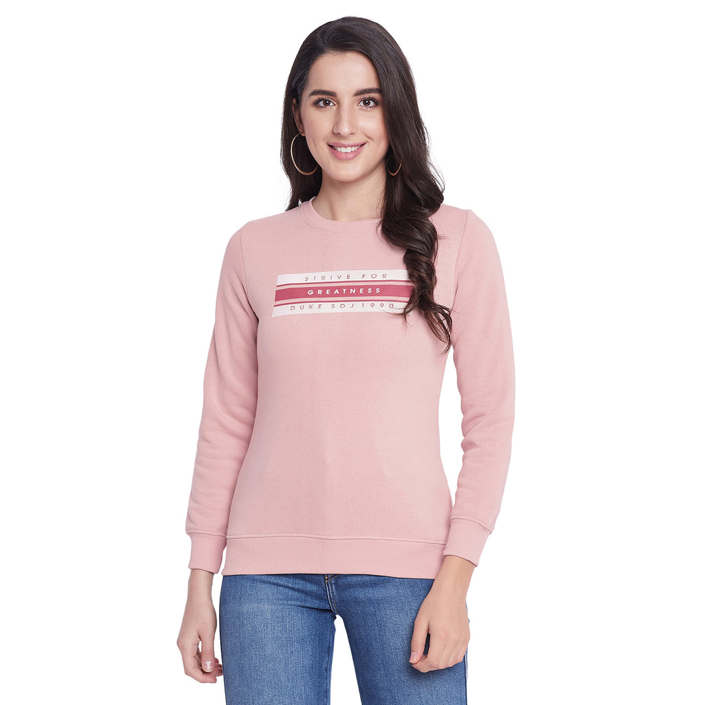 Duke Urban Women Round Neck Sweatshirt (LFX785)