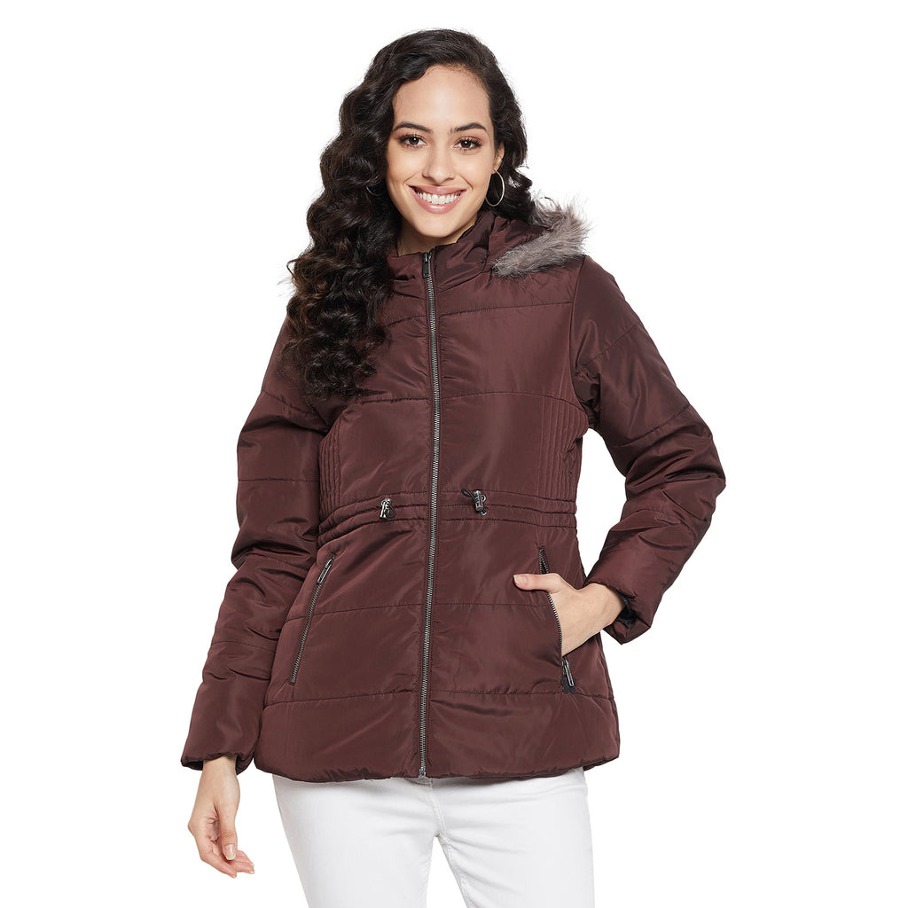 Duke Urban Women Full sleeve Hooded Jacket (SDZ1923)