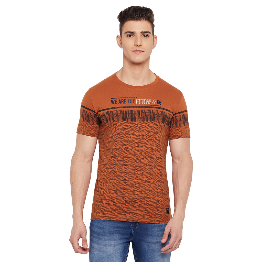 Duke Urban Men Half Sleeve Cotton T-shirt (LF5257)