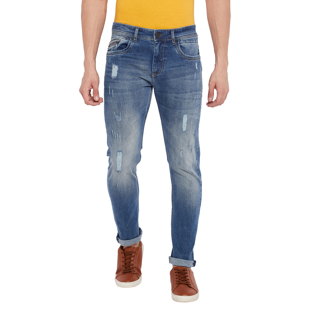 Duke Urban Men Slim Fit Stretchable Jeans (SDD5217)
