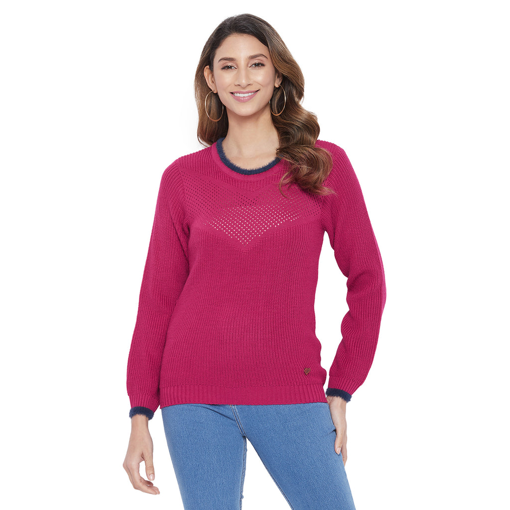 Duke Urban Women Full Sleeve Sweater (SDS937)