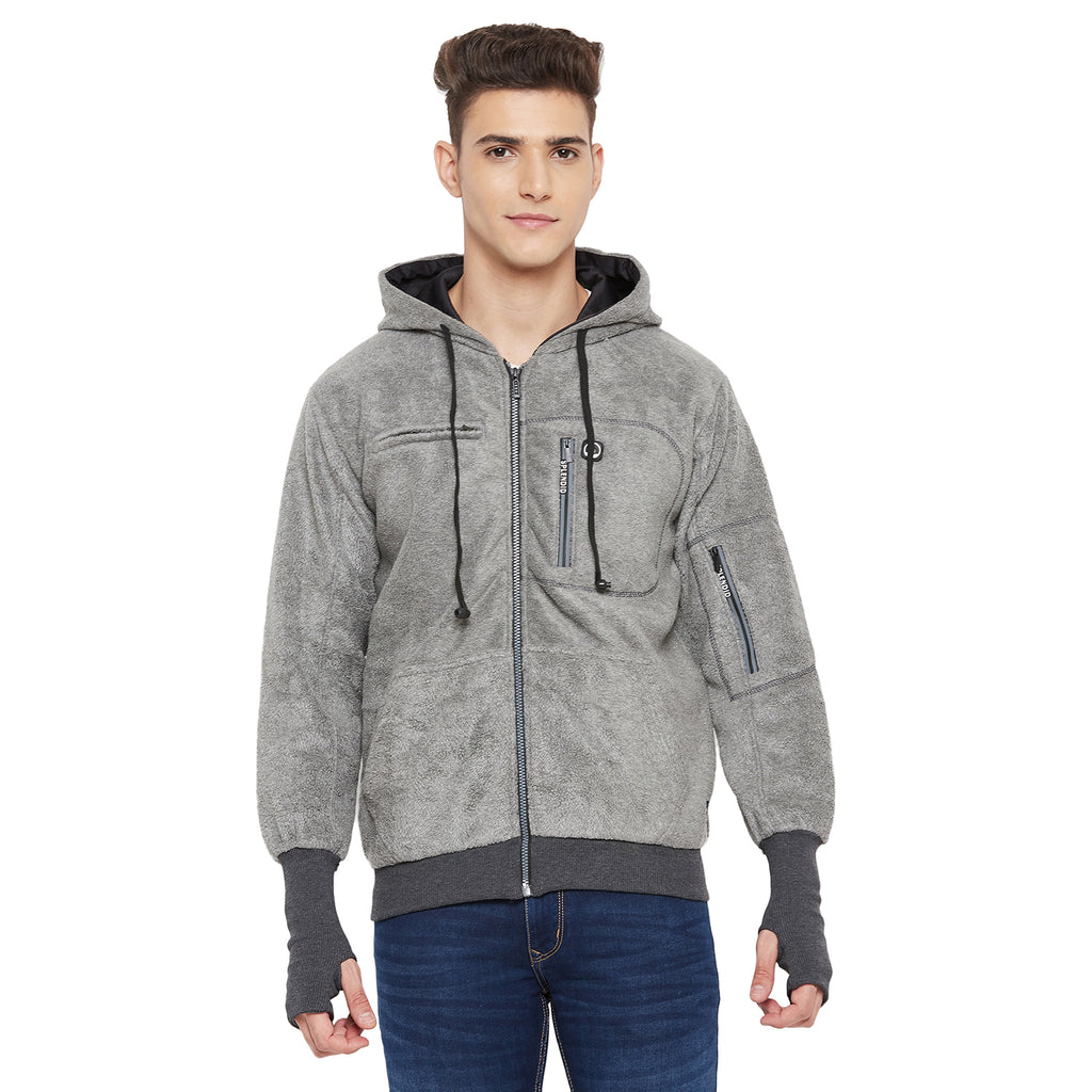 Duke Urban Men Hooded Neck Sweatshirt (LF3883)