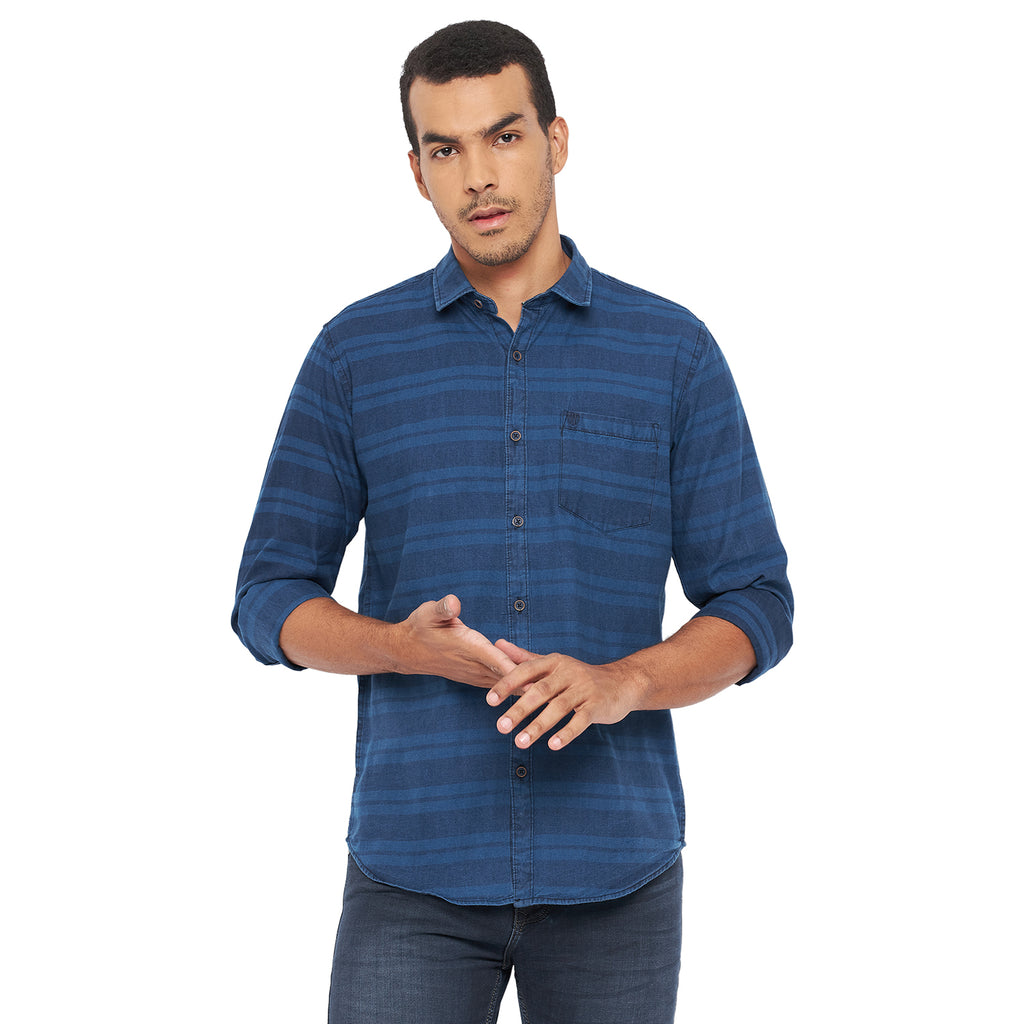 Duke Urban Men Full Sleeve Cotton Shirt (SDO5CKIK)
