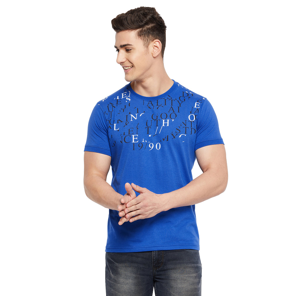 Duke Urban Men Half Sleeve Cotton T-Shirt (LF5205)