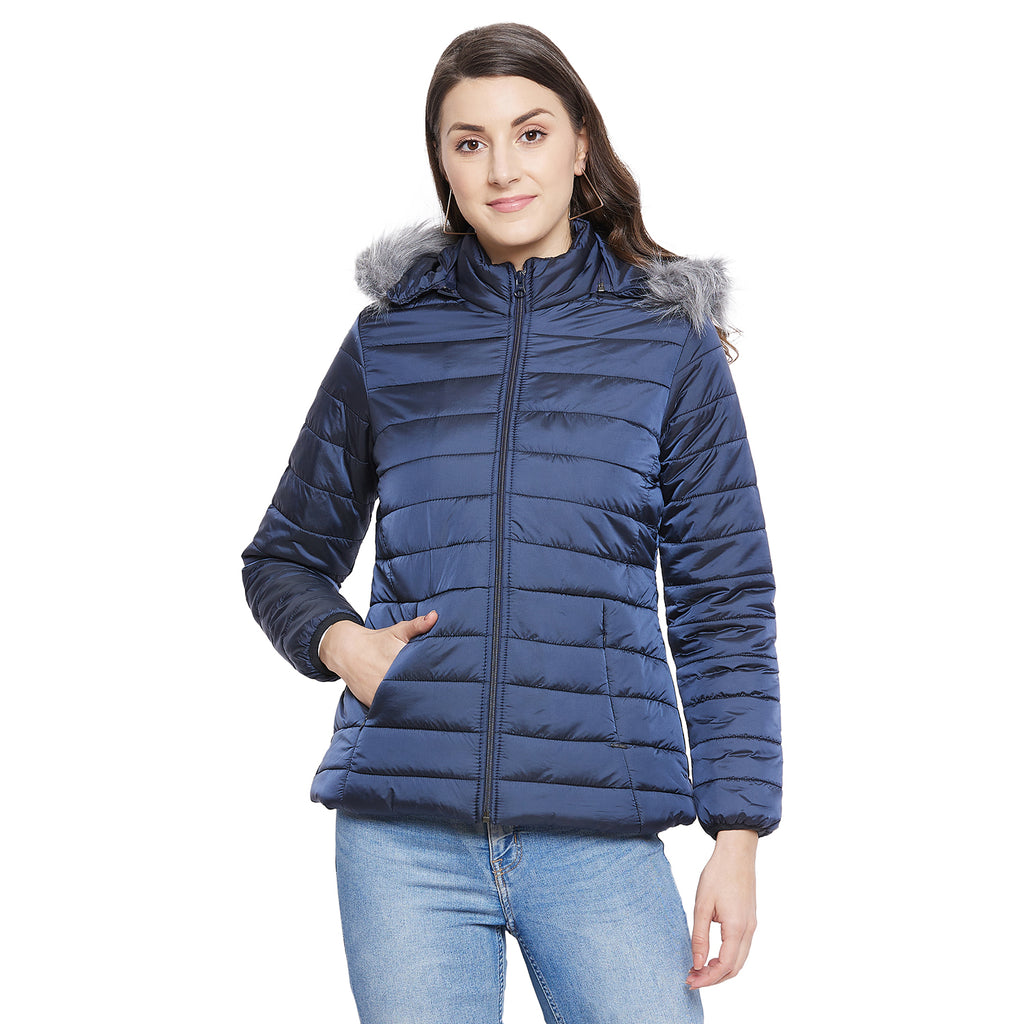 Duke Urban Women Full Sleeve Quilted Jacket (SDZ6695)