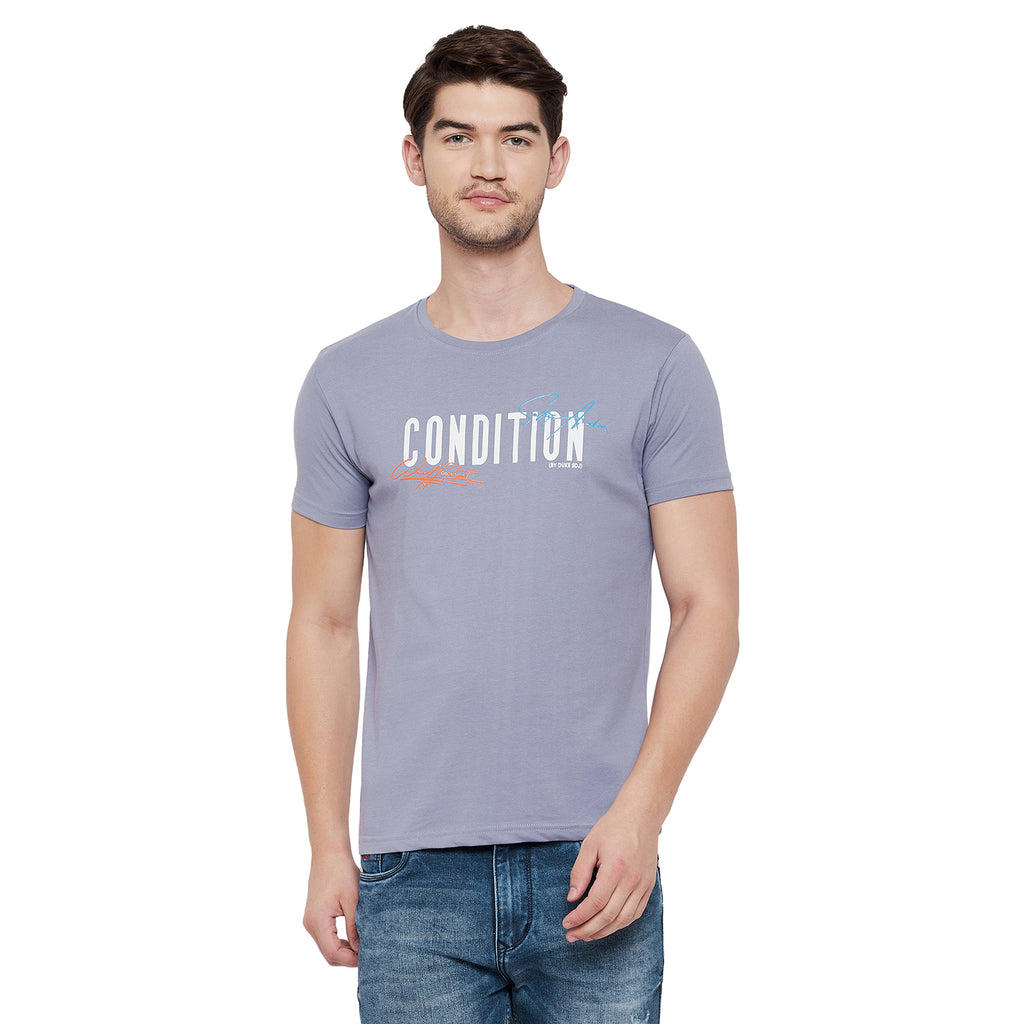 Duke Urban Men Half Sleeve Cotton T-shirt (LF5035)