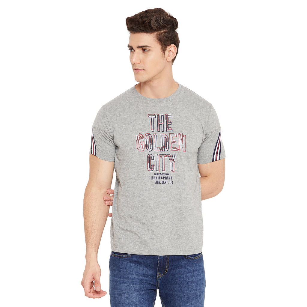 Duke Urban Men Half Sleeve Cotton T-shirt (LQ3931)